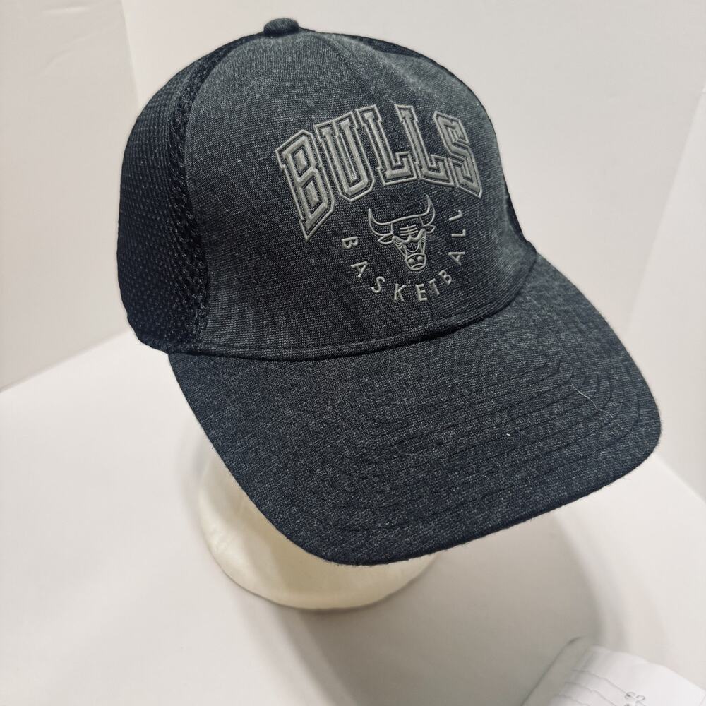 Chicago Bulls Ultra Game NBA Hat Embroidered Cap Basketball Black Logo one size